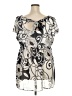 Lane Bryant Ivory Short Sleeve Blouse Size 22 - 24 Plus - photo 2