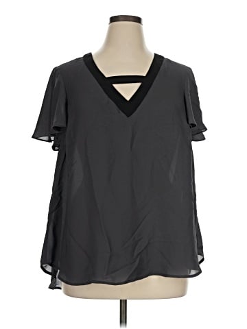 Torrid Short Sleeve Blouse (view 1)
