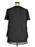Torrid Gray Short Sleeve Blouse Size 1X Plus (1) - photo 2