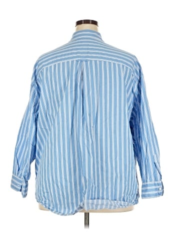 Old Navy 3/4 Sleeve Button-Down Shirt (view 2)