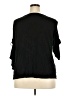 Green Envelope Black 3/4 Sleeve Top Size 2X - photo 2