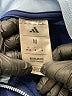 Adidas 100% Recycled Polyester Blue Track Jacket Size 10 - 12 - photo 3