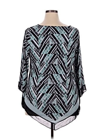 Alfani 3/4 Sleeve Blouse (view 2)
