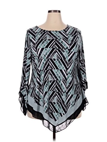 Alfani 3/4 Sleeve Blouse (view 1)