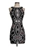 Speechless Graphic Black Cocktail Dress Size 1 - photo 1