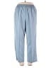 Alfred Dunner Solid Blue Casual Pants Size 18 - photo 1