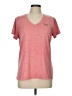 Under Armour 100% Polyester Pink Active T-Shirt Size L - photo 1