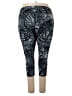 Just My Size Print Gray Active Pants Size 3X Plus - photo 2