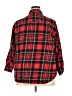 Old Navy 100% Cotton Plaid Red 3/4 Sleeve Button-Down Shirt Size 2X - photo 2