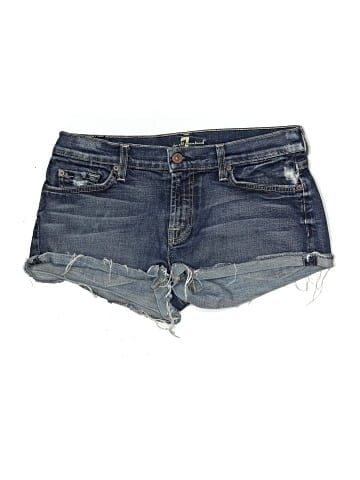 7 For All Mankind Denim Shorts (view 1)