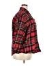Old Navy 100% Cotton Plaid Red 3/4 Sleeve Button-Down Shirt Size 2X - photo 4