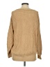 Qualfort 100% Cotton Tan Cardigan Size S - photo 2