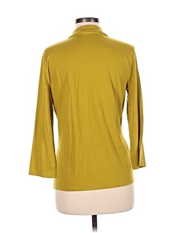 Jones New York Collection 3/4 Sleeve Button-Down Shirt (view 2)