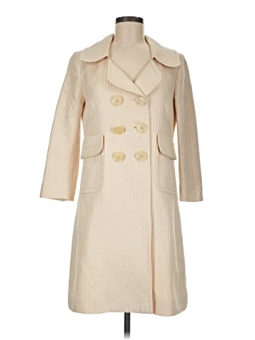 Chloé Double-Breasted Dotted Coat (view 1)