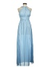 ASOS Design 100% Polyester Blue Cocktail Dress Size 6 - photo 1