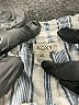 Roxy Stripes Ivory Shorts Size L - photo 3