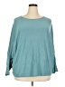 Cyrus Teal Long Sleeve Blouse Size 2X - photo 1
