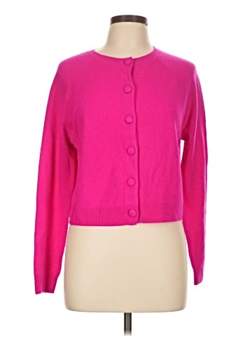 Aqua Cashmere Cardigan (view 1)