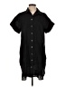 J.Crew 100% Linen Black Short Sleeve Button-Down Shirt Size XS - photo 1