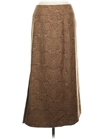 Signature by Larry Levine Wool Skirt (view 2)