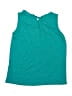 Boden Teal Sleeveless Blouse Size 4 - photo 2