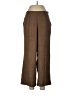 Max Studio 100% Polyester Brown Dress Pants Size L - photo 1