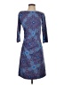 J. McLaughlin Paisley Blue Cocktail Dress Size S - photo 1