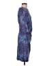 J. McLaughlin Paisley Blue Cocktail Dress Size S - photo 4