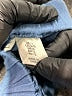 Happily Grey Blue Linen Pants Size L - photo 8