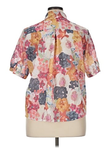 Unbranded Short Sleeve Blouse (view 2)