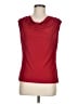 Mandy Evans Red Sleeveless Blouse Size M - photo 1
