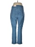 NYDJ Stripes Blue Jeggings Size 12 - photo 2