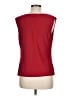 Mandy Evans Red Sleeveless Blouse Size M - photo 2