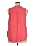 Old Navy 100% Rayon Pink Sleeveless Blouse Size XL - photo 2