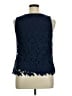 Ultra Pink 100% Polyester Blue Sleeveless Blouse Size XL - photo 2