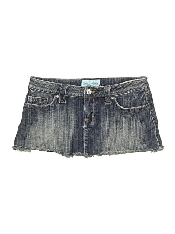 Anchor Blue Denim Skirt (view 1)