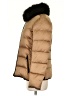 Burberry 100% Polyester Gold Fur-Trim Jacket Size P (petite) - photo 5