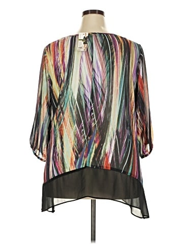 Karen Kane 3/4 Sleeve Blouse (view 2)