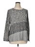 Chico's Color Block Gray Pullover Sweater Size XL - photo 1