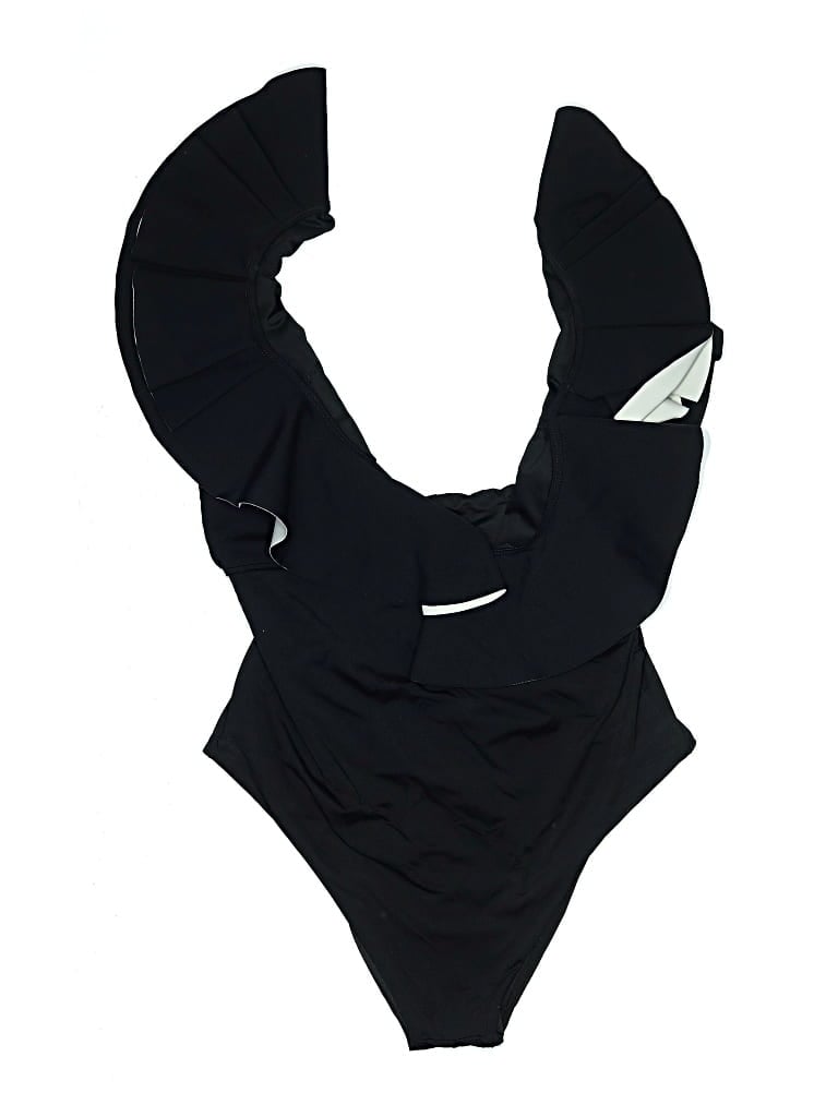 Pre-owned Ancora One Piece Swimsuit In Black