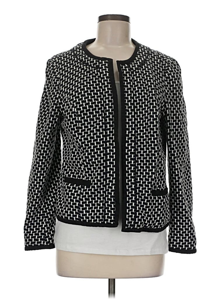 Pre-owned Christopher & Banks Jacket In Black