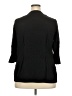 ELOQUII Black 3/4 Sleeve Button-Down Shirt Size 18 Plus - photo 2