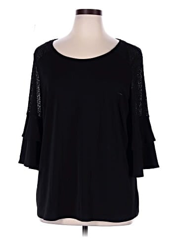 Roz & Ali 3/4 Sleeve Top (view 1)