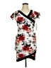 Almost Famous Print White Casual Dress Size XL - photo 1