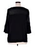 Roz & Ali Black 3/4 Sleeve Top Size 2X - photo 2