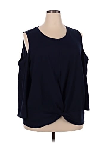 MICHAEL Michael Kors 3/4 Sleeve Top (view 1)
