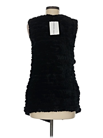 Adrienne Landau Faux Fur Vest (view 2)