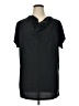 Ann Taylor Black Short Sleeve Top Size XL - photo 1