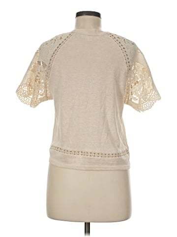 Blue Tassel Short Sleeve Top (view 2)