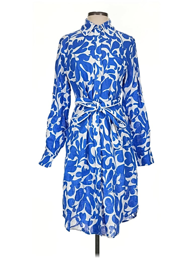 Pre-owned Magaschoni Casual Dress In Blue